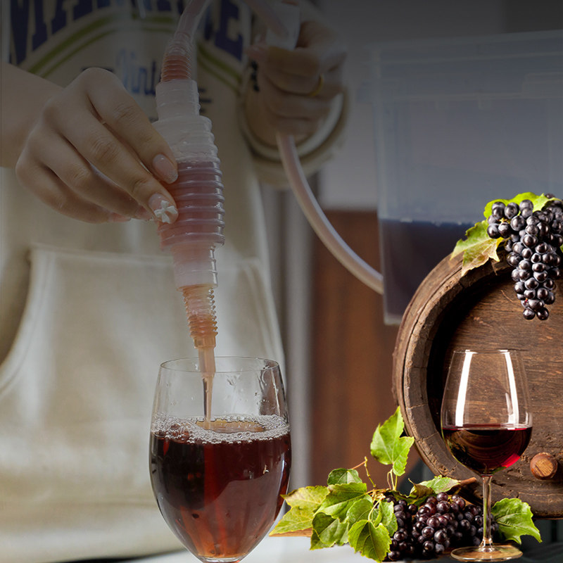 家用吸酒器虹管白酒打酒器小型自吸电动抽水器中药葡萄酒过滤器