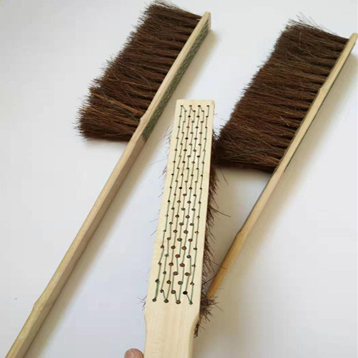 加厚加密棕丝手工仿鬃丝刷长柄植物棕刷扫刷床刷