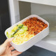 Japan imported fresh-keeping box plastic sealed box food grade refrigerator storage refrigerated box microwave lunch box lunch box Japan imported fresh-keeping box plastic sealed box food grade refrigerator storage refrigerated box microwave lunch box lunch box