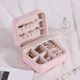 Meath language jewelry box earring earrings simple small portable storage box hand jewelry jewelry storage box Meath language jewelry box earring earrings simple small portable storage box hand jewelry jewelry storage box