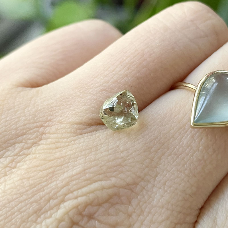 唐秋珠宝天然钻石原石金刚石彩钻毛坯矿石收藏其他