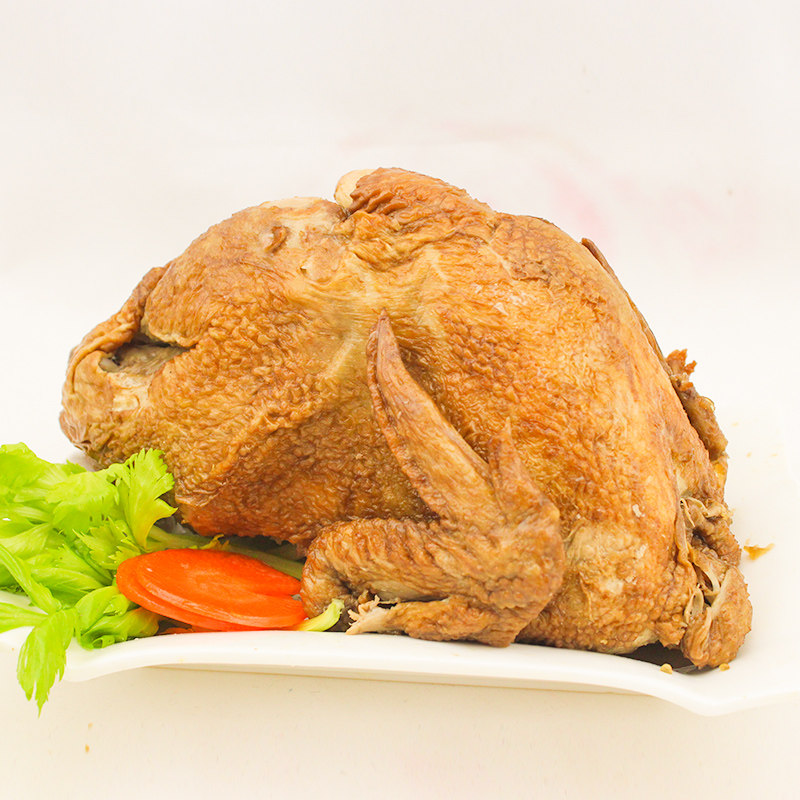 开封特产崔家抖河南烧鸡700g脱骨扒鸡熟食老人鸡熟食