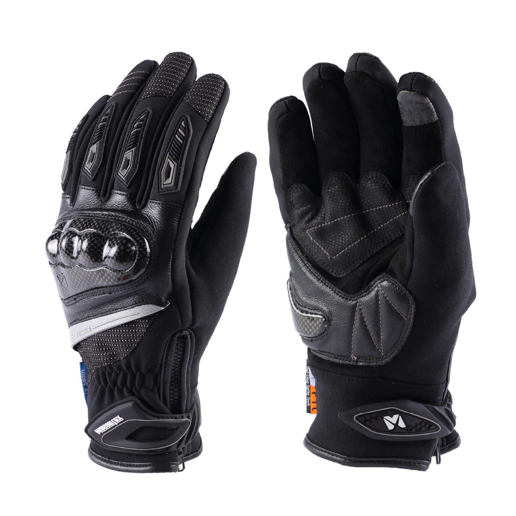 秋冬摩托机车骑行手套防水加绒防风有小儿童骑士手套