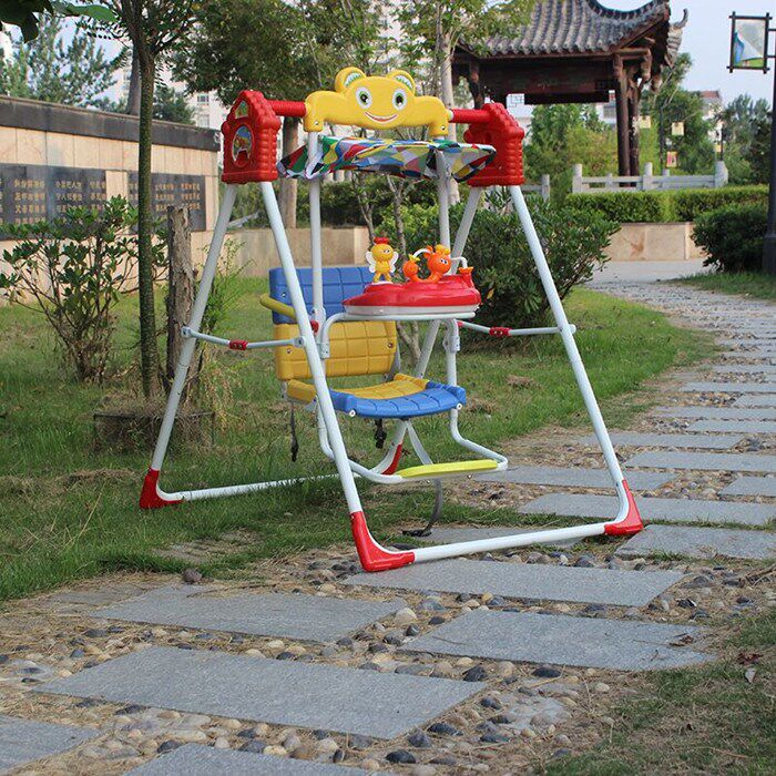 家用室内婴儿秋千迷你小型儿童坐防侧翻袋荡哄秋千