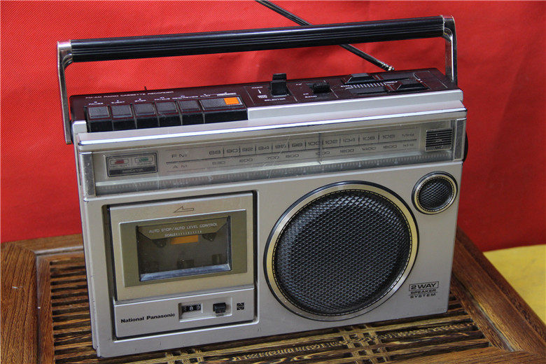 收录机二手日本进口松下rx-1650收音机磁带机单卡收录机