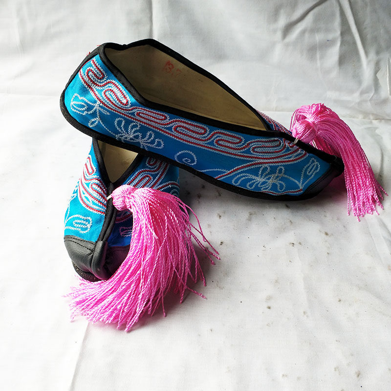 包邮成人儿童影视戏剧戏曲豫剧粤剧京剧旦角秧歌鞋