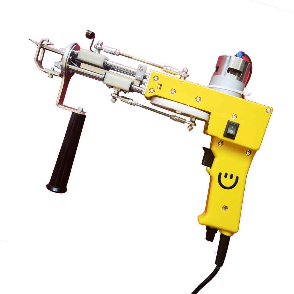 地毯tuftinggun手工簇绒枪圈绒割绒电动编织工具缝纫diy材料套装