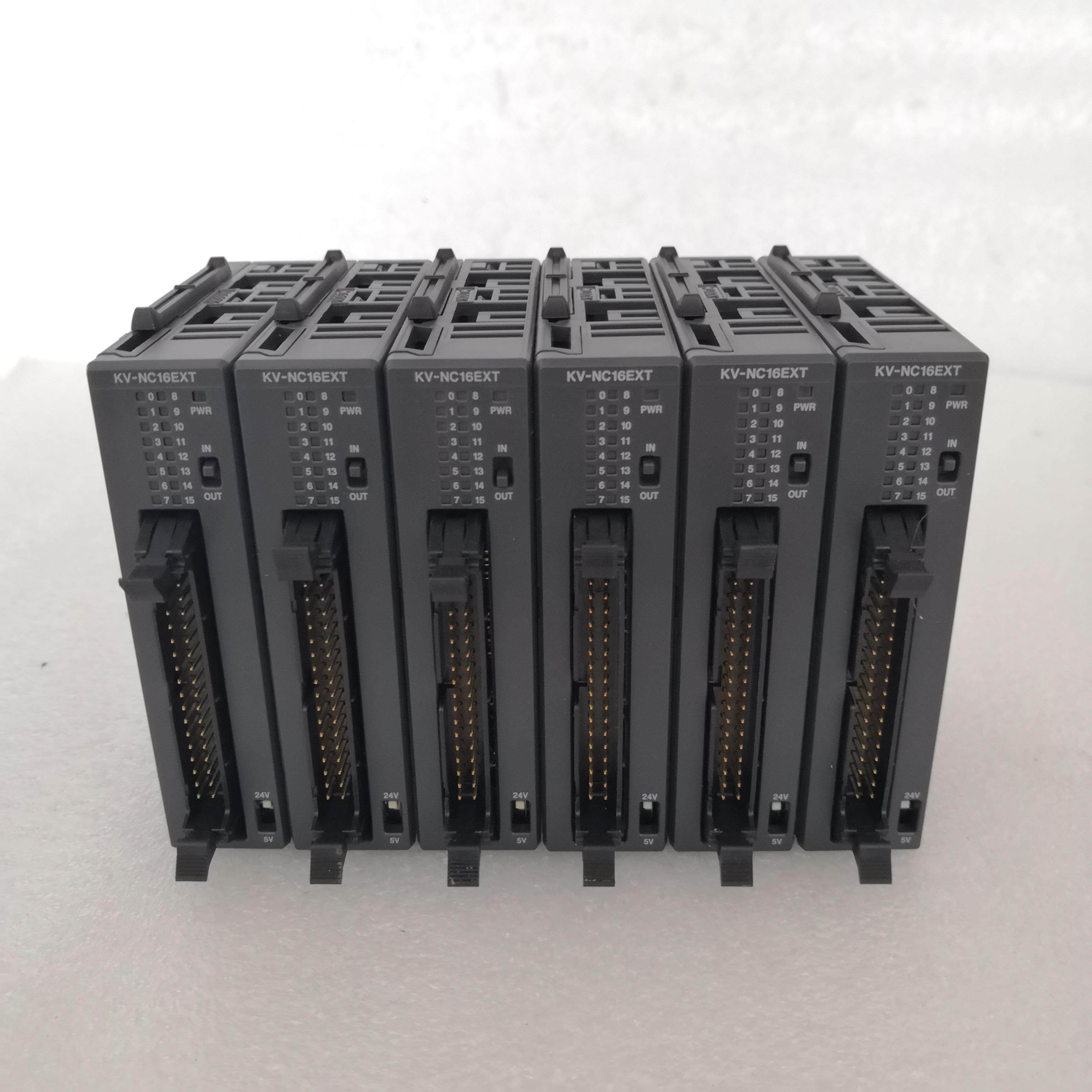 小胖keyence基恩恩士kvnc16ext拆机plc模块实拍包好plc