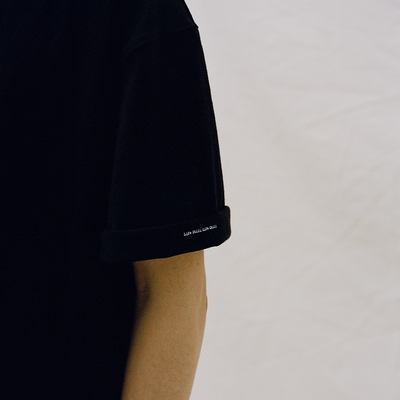 supertofusptfss21加厚重磅臂袖翻折细节宽松短袖t恤