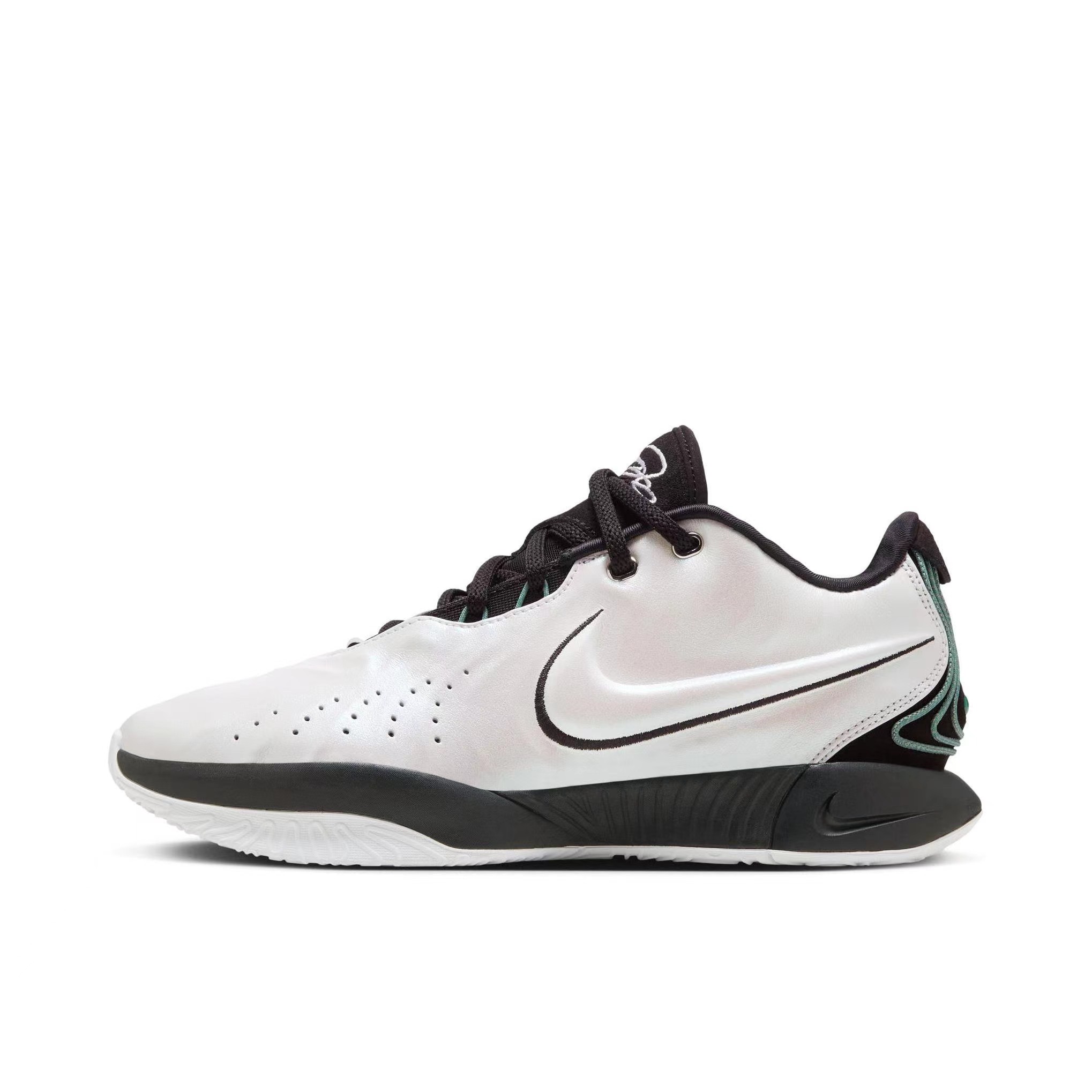 nikelebron21ep詹姆斯银黑耐磨低帮篮球鞋男款hf5842100