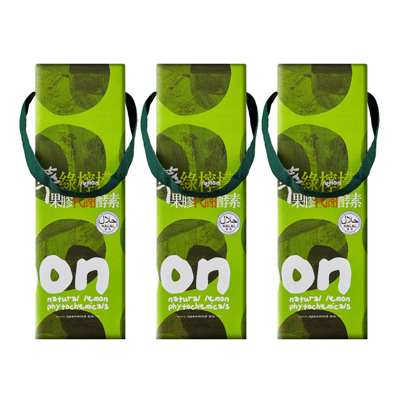 jade萃绿柠檬l80果胶代谢酵素750ml水果酵素3盒套餐