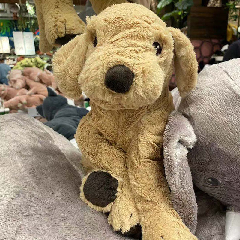 宜家古西格格小黄大黄狗儿童二哈毛绒玩具狗狗玩具毛绒布艺类玩具