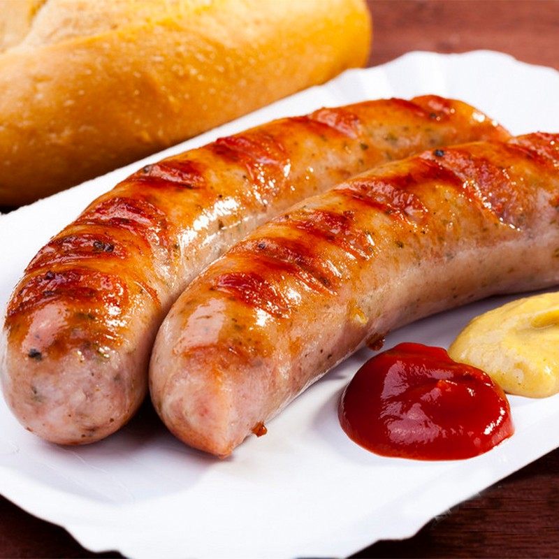 beretta纽伦堡烤肠拼盘礼盒黑椒罗勒叶罗勒香肠图林根法兰克福肠