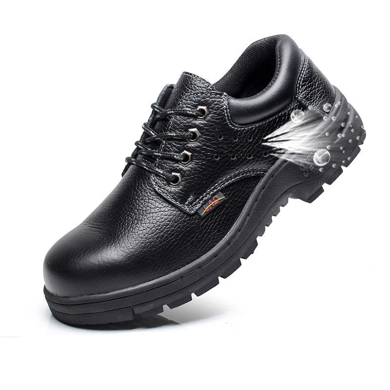 春季透气防砸钢头劳保鞋大码工装防水耐磨工地工装鞋