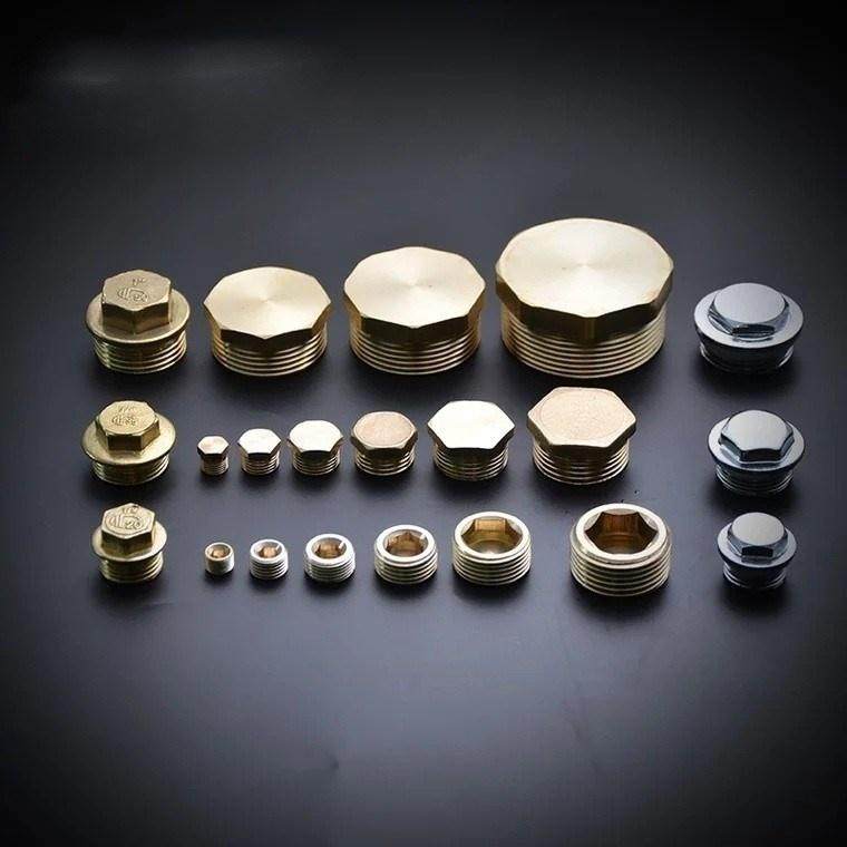 螺纹管帽3分堵头内丝头1分2分4分2寸外丝管堵