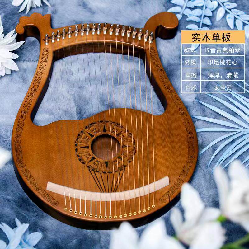 莱雅风格竖琴箜篌简单练习儿童初学者学多雅琴竖琴