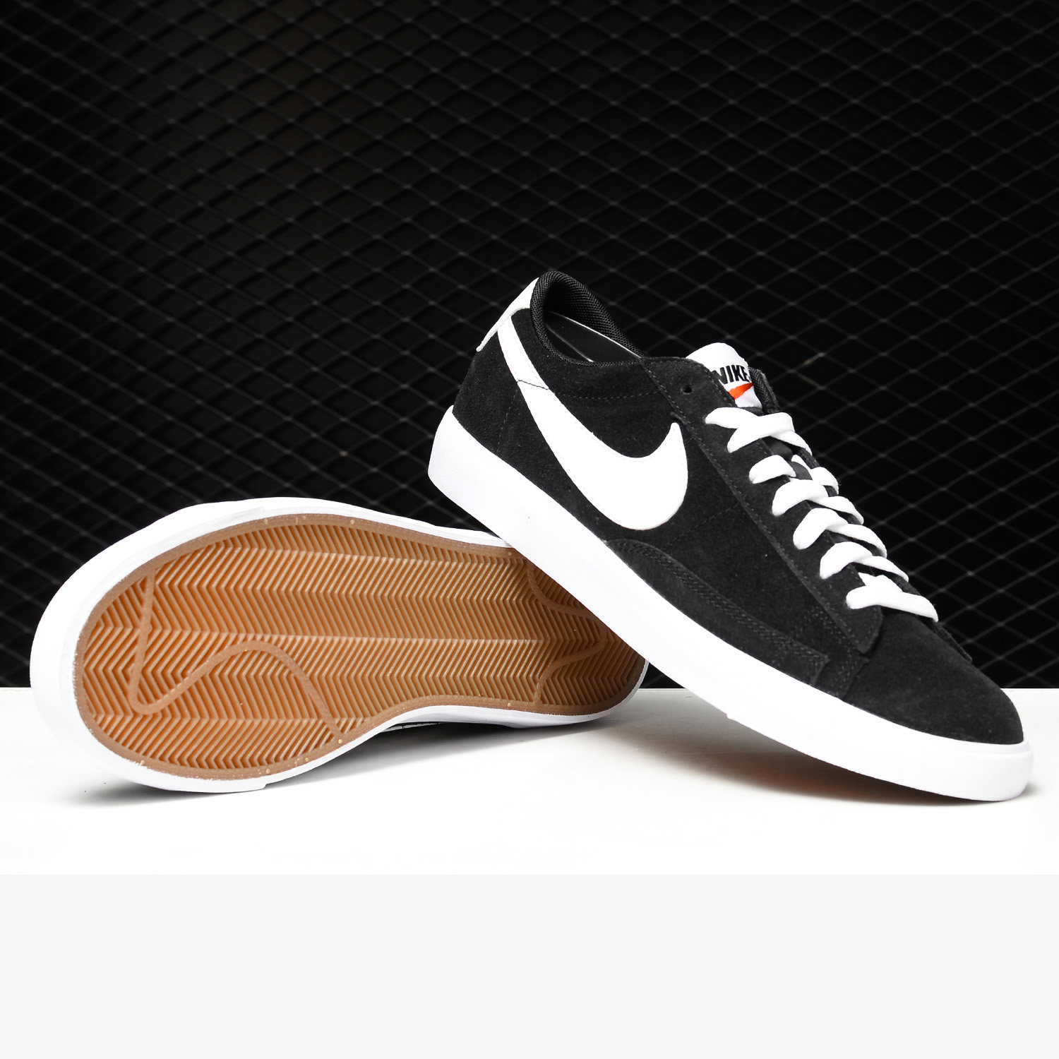 nike low suede vndg 男子休闲滑板鞋 blazer prm 538402 耐克正品