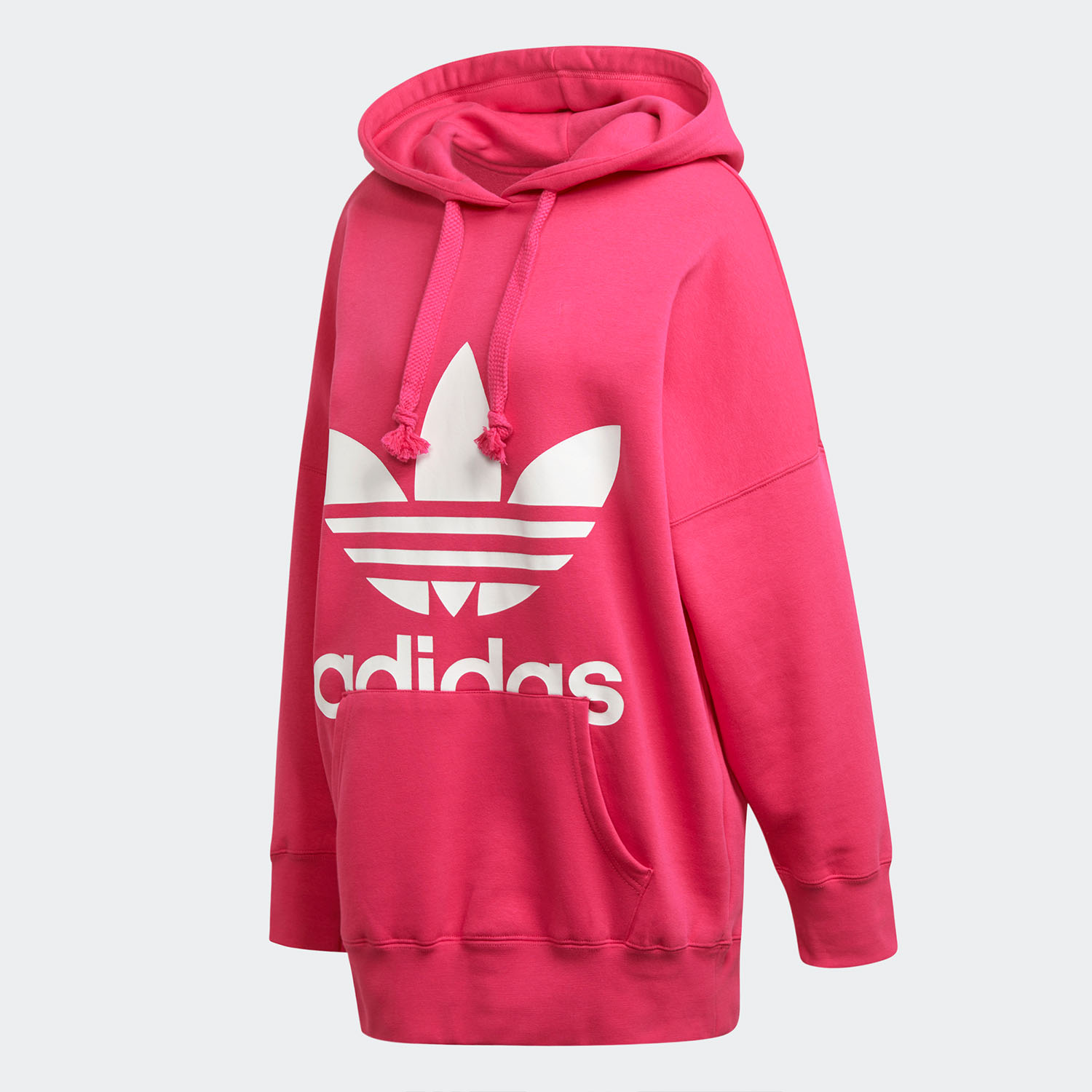 adidas迪达斯三叶草女子2019冬季新款休闲连帽运动卫衣运动卫衣