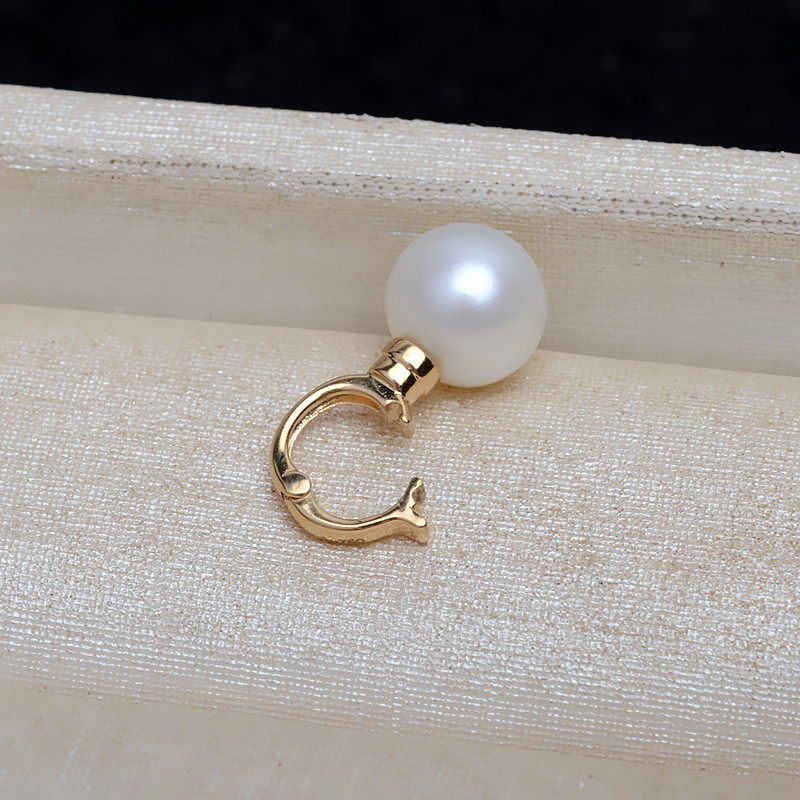 g18k吊坠扣可打开卡扣au750黄金项坠活动扣头其他diy饰品配件