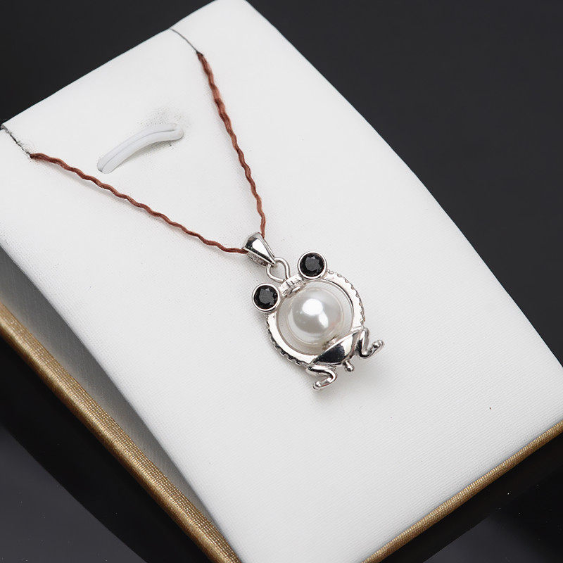 diy手工s925青蛙吊坠动物造型项坠885mm通孔其他diy饰品配件