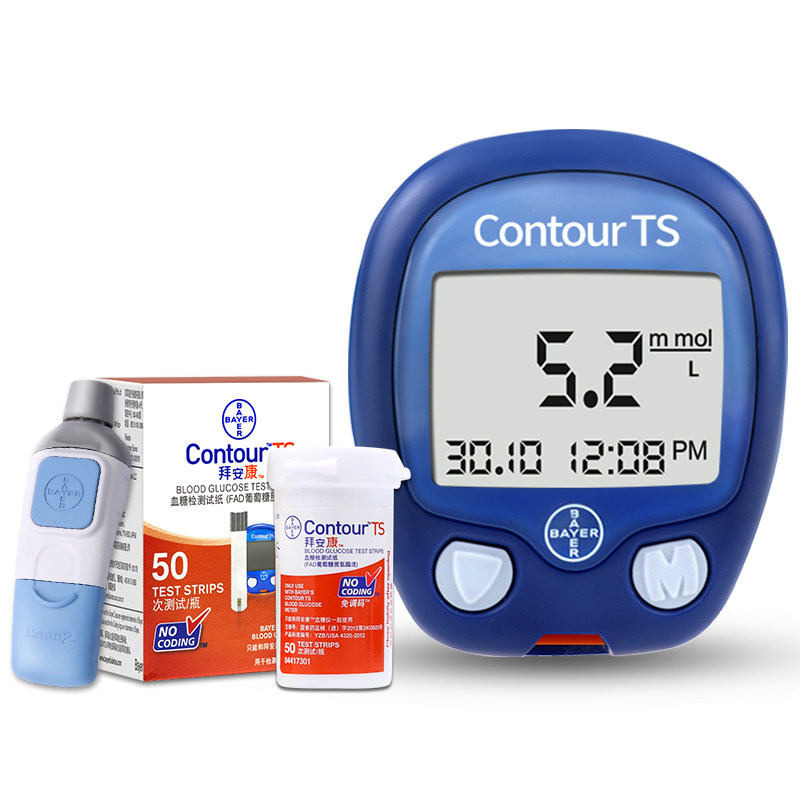 德国拜耳拜安康家用试条血糖仪试纸原装进口顺丰可选新效期试纸