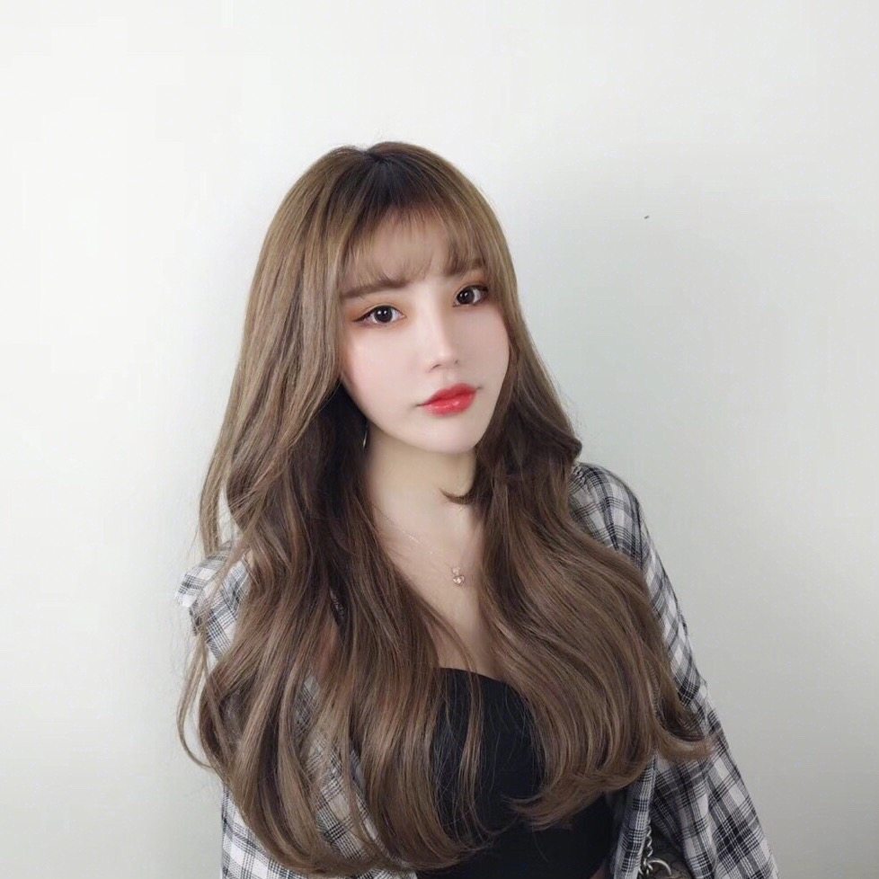 茶色奶茶染发剂2019流行色染发膏女2018网红纯冷染发膏