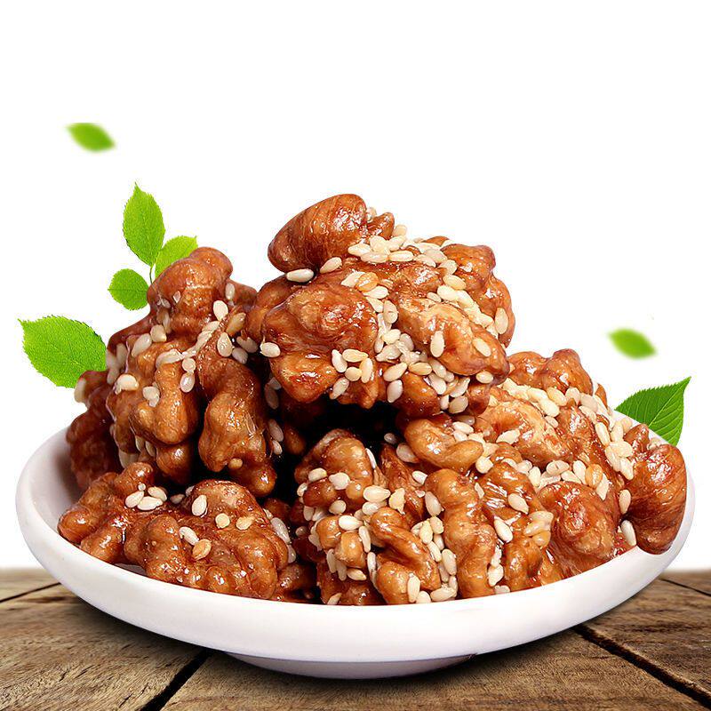 新货琥珀核桃仁500g/1000g/50g去皮坚果肉连罐重蜂蜜孕妇零食散装