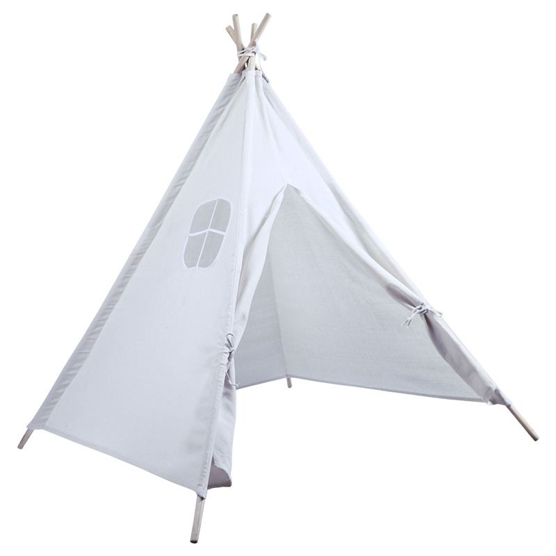 野餐小帐帐篷ins白色儿童室内外两用网红生日儿童帐篷