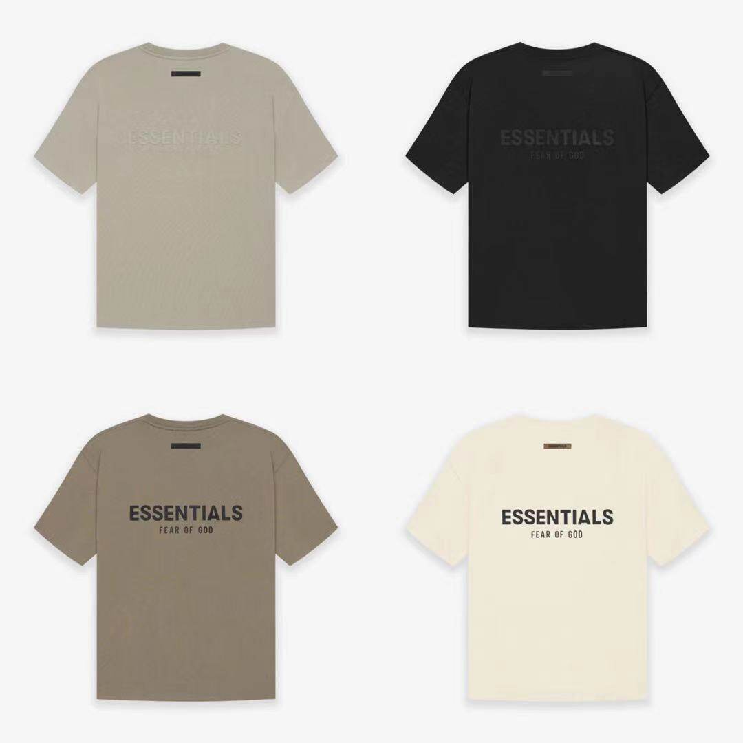 fearofgod短袖fogessentials复线fogtessentialst男女t恤