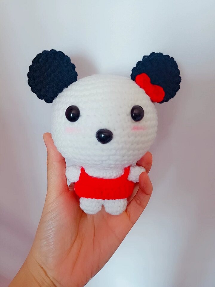 动物毛线成品手工定制钩织礼物玩偶迷你小动毛线