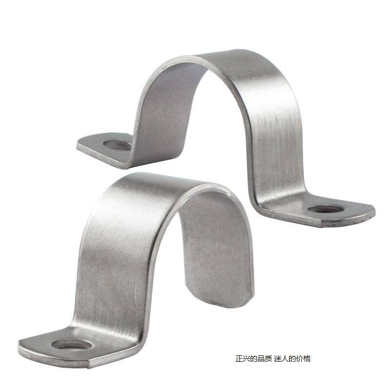 白钢ppr卡扣圆管配件水管抱箍卡子管卡马卡管夹