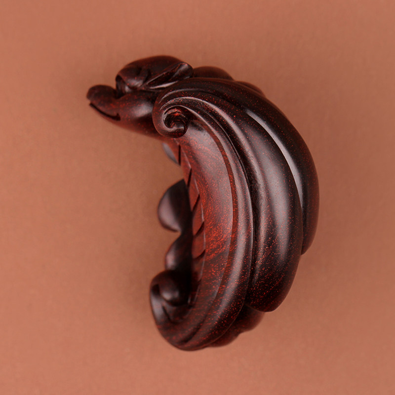 梨香院印度小叶叶紫檀木蝙蝠手把男士随身把玩木雕