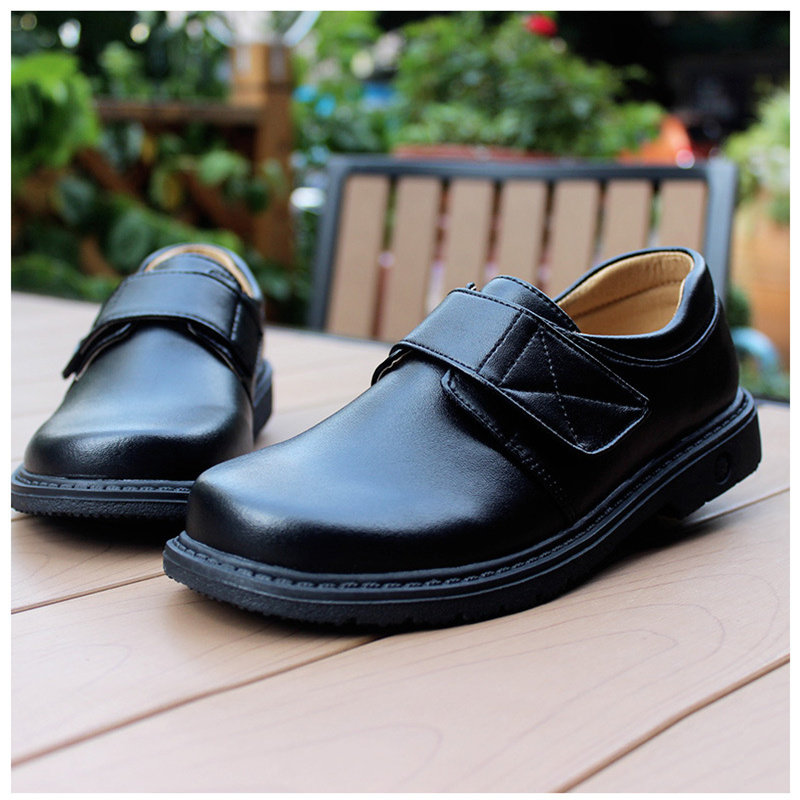深圳小学生男儿儿童皮鞋春夏校鞋英伦制服礼服皮鞋