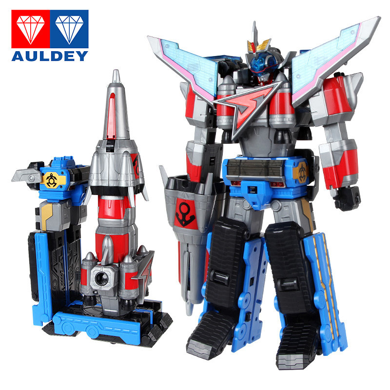 奥迪双钻巨神战击队2玩具合体变形机器人豪华版太阳战机王星球天