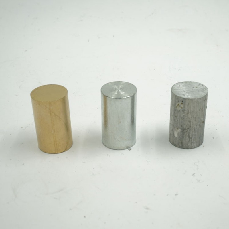 圆柱体教学仪器物理21001铜铁铜块铁块铝块密度体积教学仪器