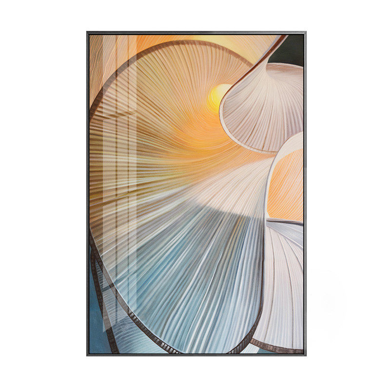 绽放现代简约轻奢抽象装饰画玄关走道壁画客厅卧室现代装饰画