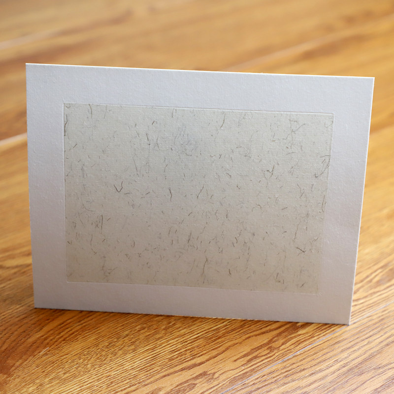 卡纸小品工笔面纸镜面生宣卡片生日卡生日软卡宣纸