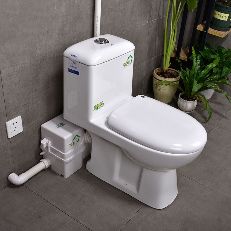 易家污水提升地下室墙上排水坐便器淋浴房排污电动普通坐便器