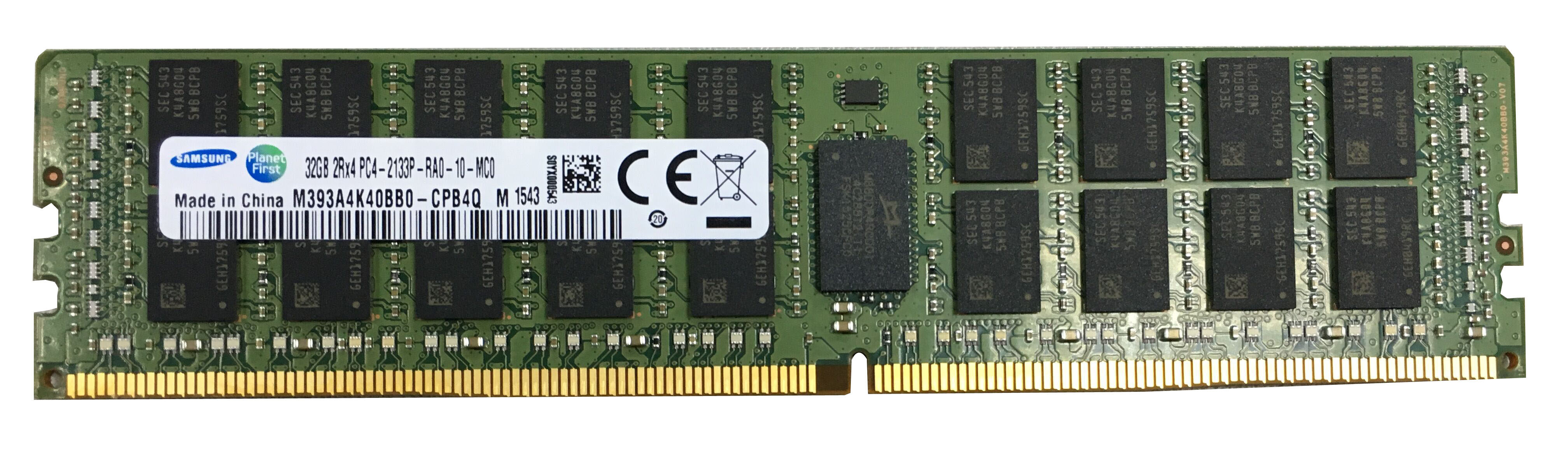 三星32g4drx4pc4-2133peccregm386a4g40dm0-cpb0q服务内存条内存