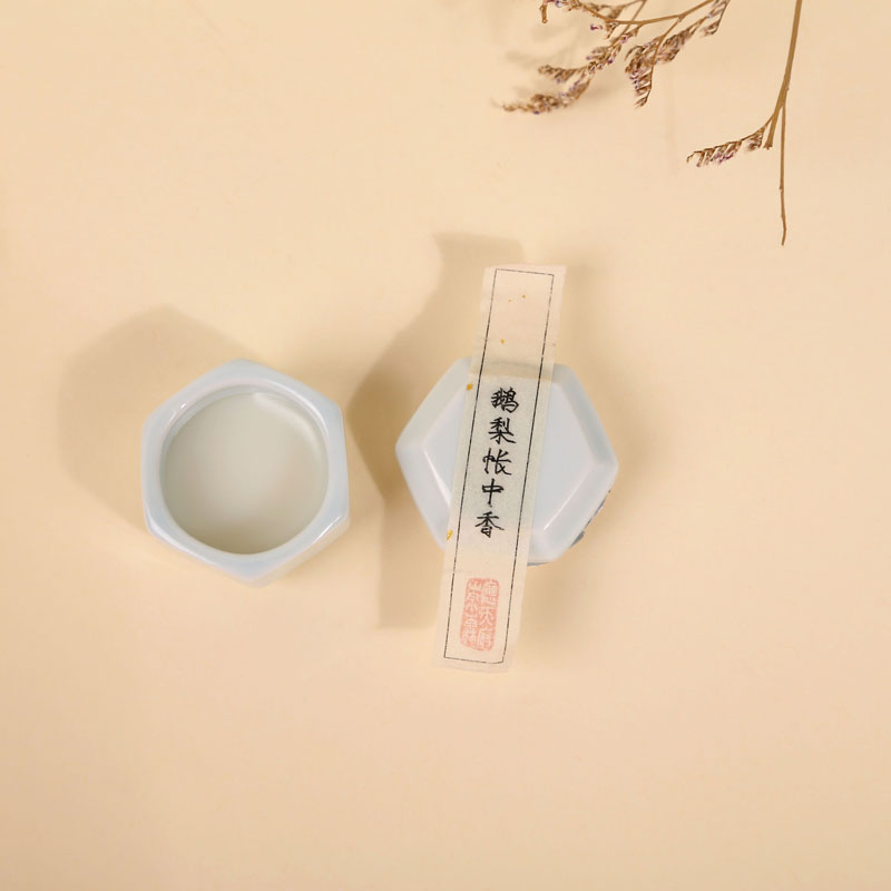 鹅梨帐中香应天府崇霖固体香膏女古香膏古风学生古法持久小香膏