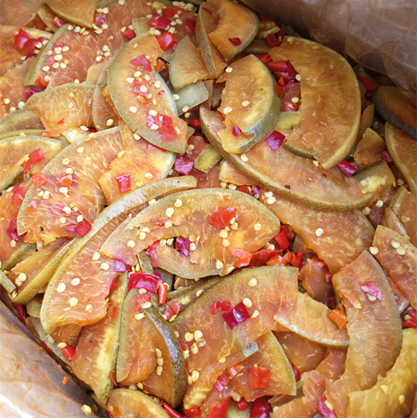 江西上饶特产柚子皮柚子酱菜下饭饭菜私房家乡脱水蔬菜