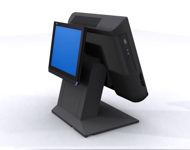 桑达sed9000触摸屏一体收银机收款机适用奶茶茶店酒楼收款机