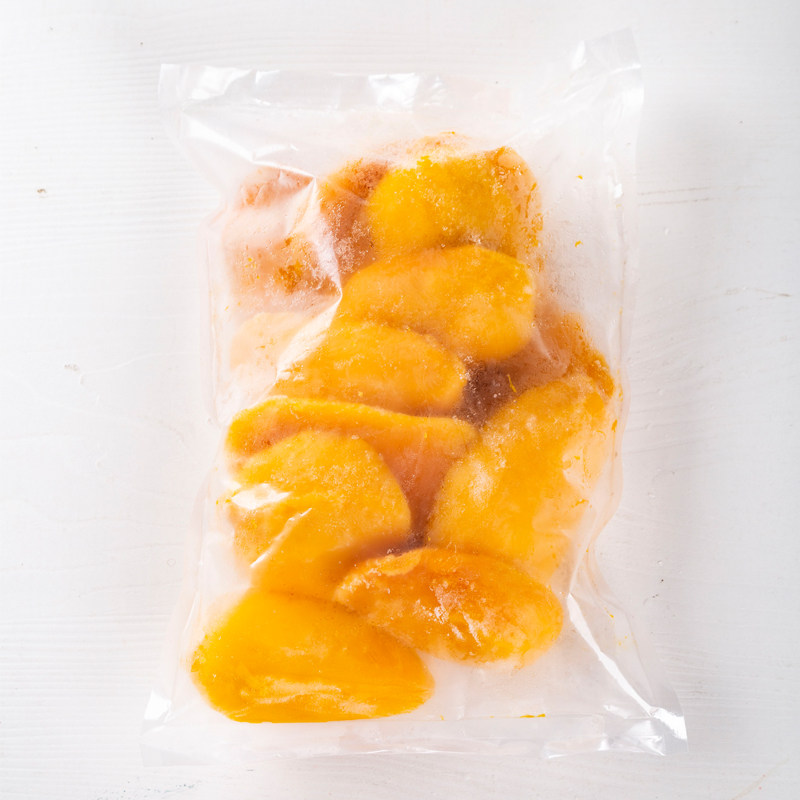 佐山大叔新鲜速冻冷冻芒果肉广西小台农芒果当季芒果冷冻水果1kg