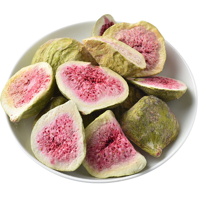 小休梦冻干无花果脆500g 水果干无花果干脆片休闲食品罐装