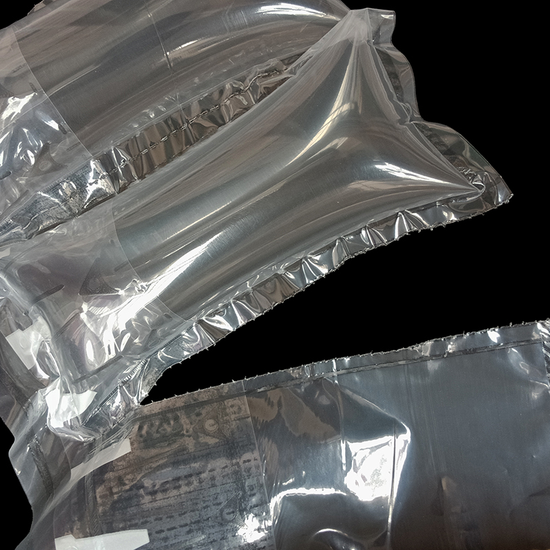 加厚可撕拉连续充气袋气泡填充袋快递防震连体空气柱袋50米包邮 - 图1