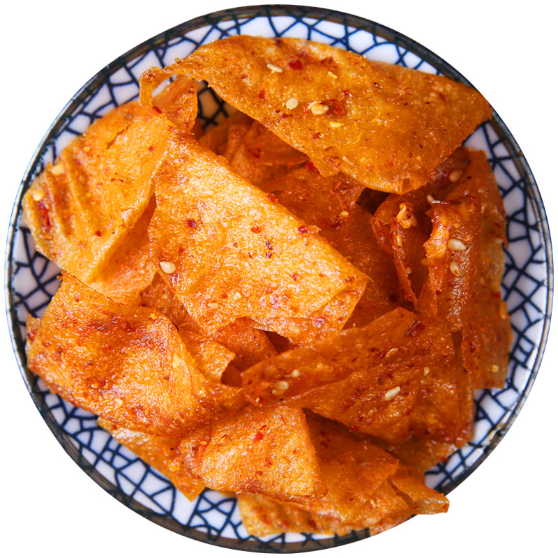 湖南特产麻辣豆腐皮辣片网红辣条儿时怀旧休闲零食小吃重庆香辣味