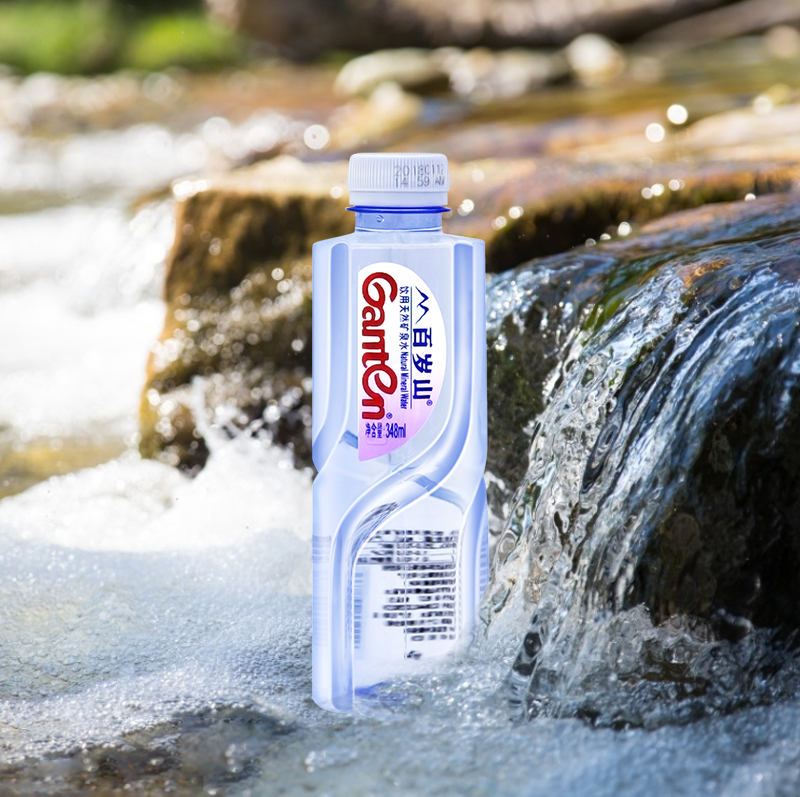 百岁山天然矿泉水348ml整箱装小小瓶婴儿泡茶饮用水