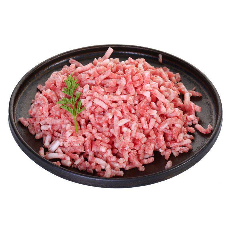 农家碎肉饺子包子肉包五花冷冻土猪猪肉杀生生猪肉