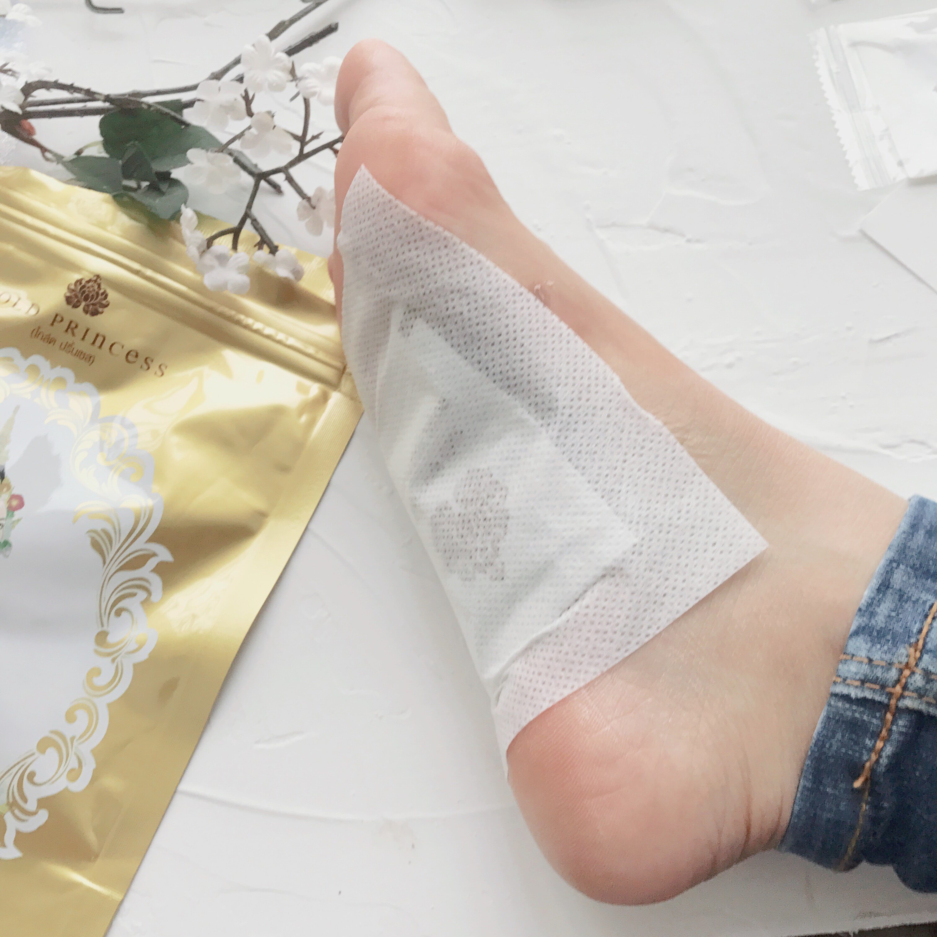 拍下备注|泰国royal皇家足贴去除湿气艾草叶生姜养生排浊睡眠