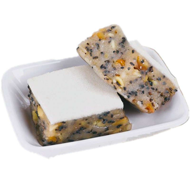 客家白切糕传统切饼中秋月光糕糯米软糕片梅州五华土特产地方小吃